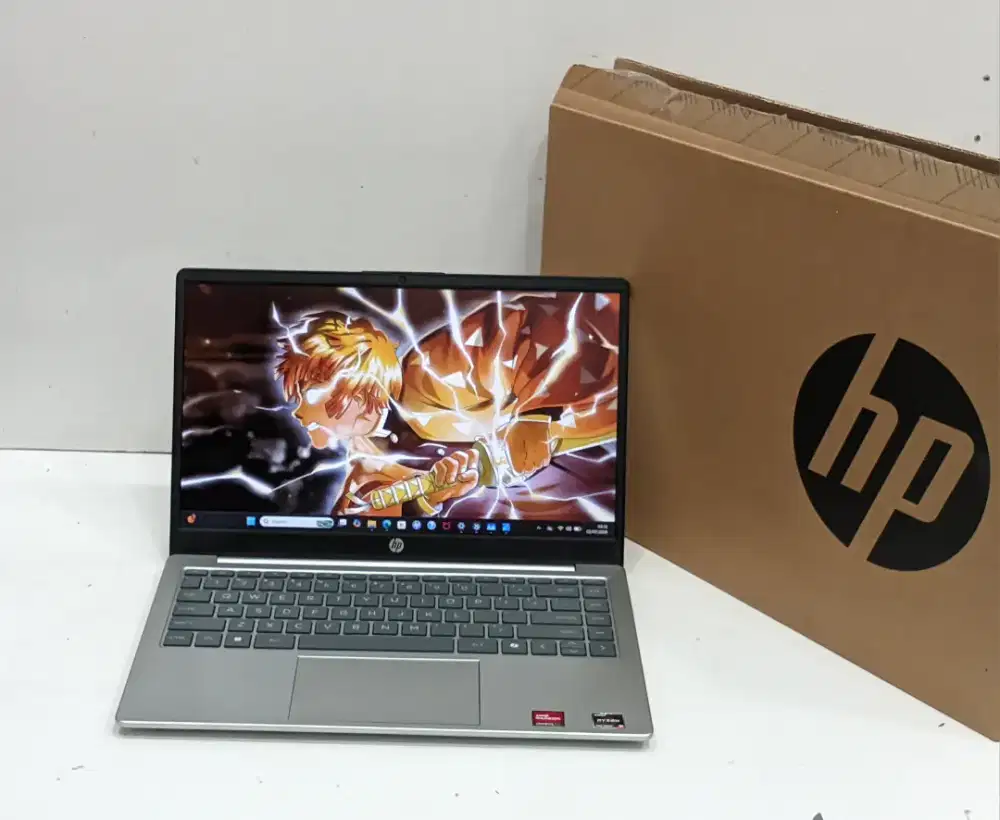 Type Laptop : HP 14-em0xxx AMD Ryzen 3 7320U RAM 8GB/SSD 512GB