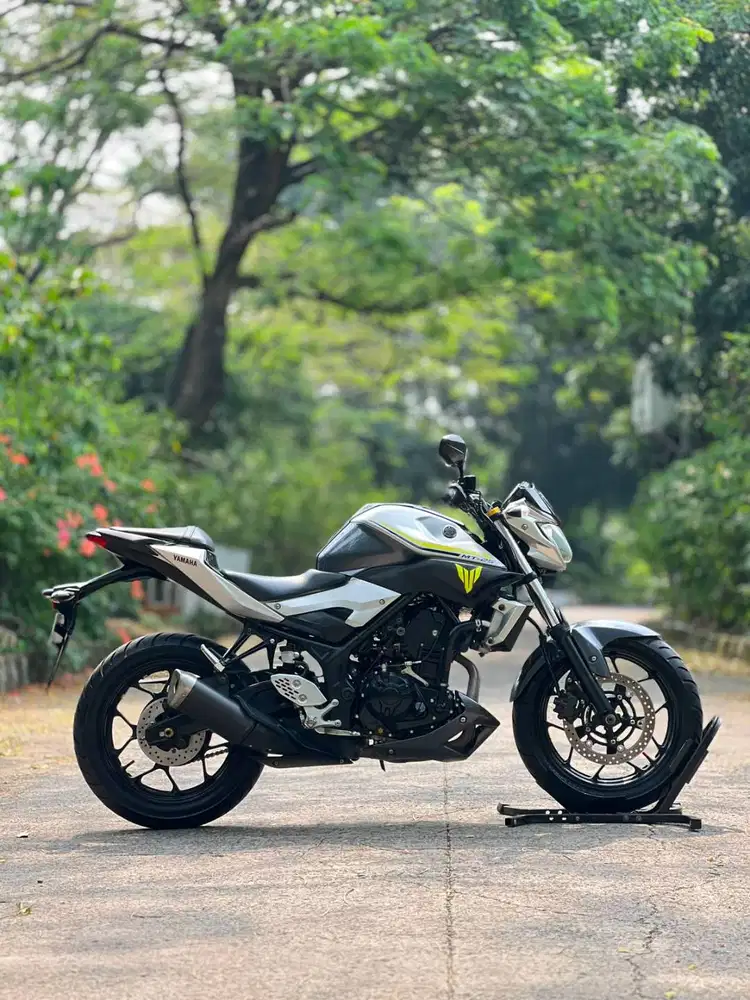 YAMAHA MT25 OLD SILVER 2017 KM RENDAH PAJAK PANJANG SIAP JALAN