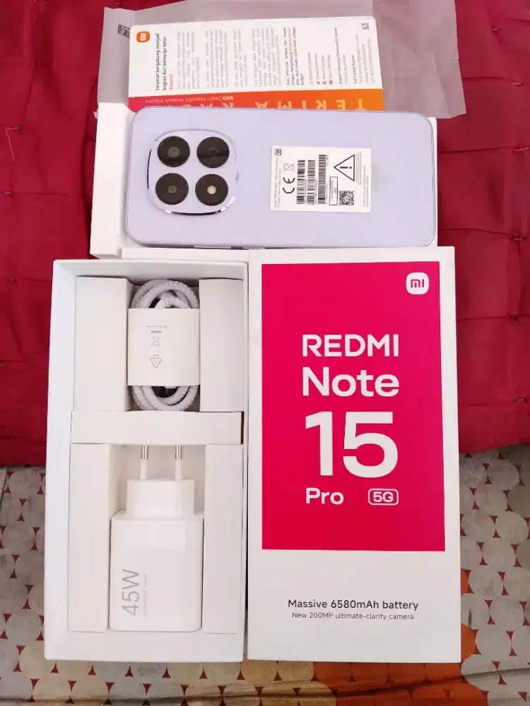 Note 15 pro 5G 8/256 like new
