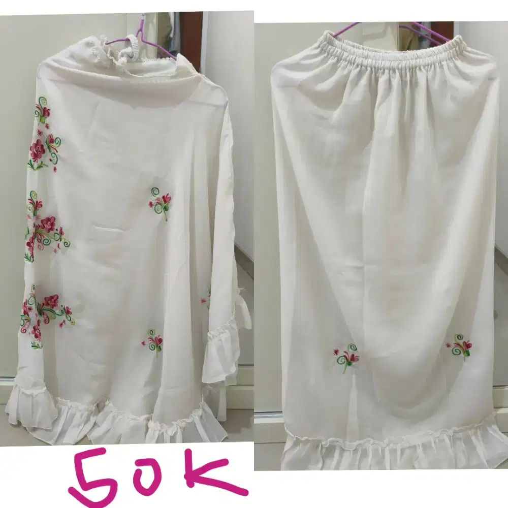 Preloved! Mukena anak usia 5-6 thn
