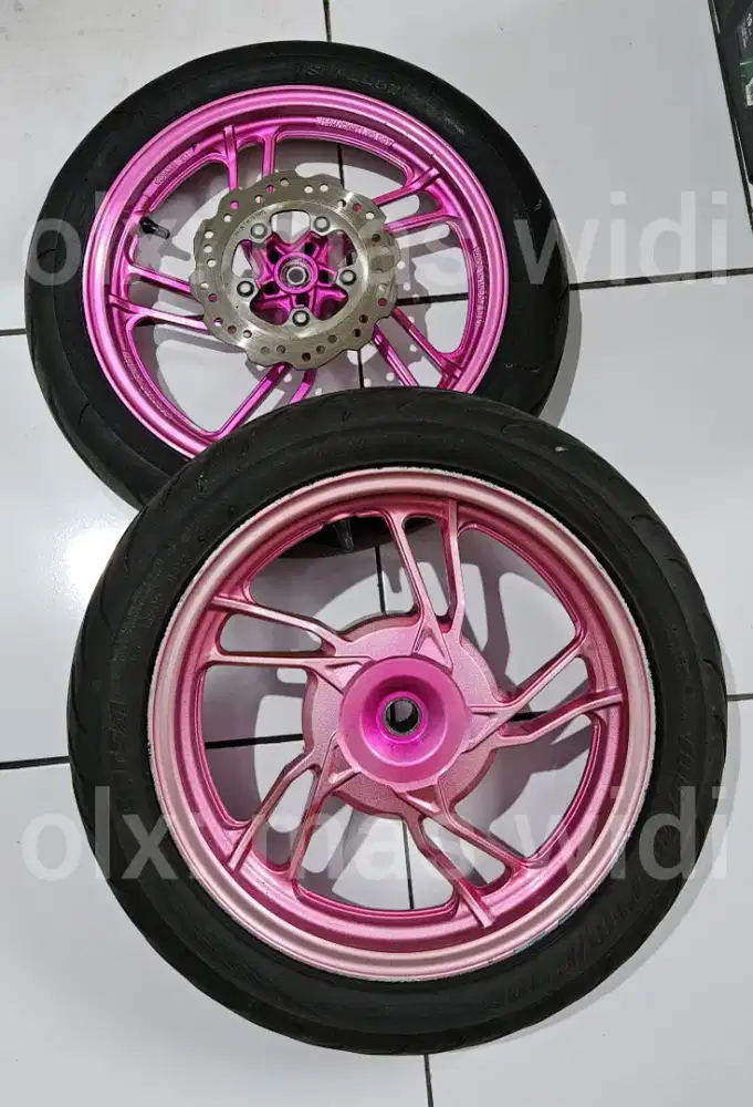 VELG DEPAN BELAKANG VARIO LED NEW SEKEN SET
