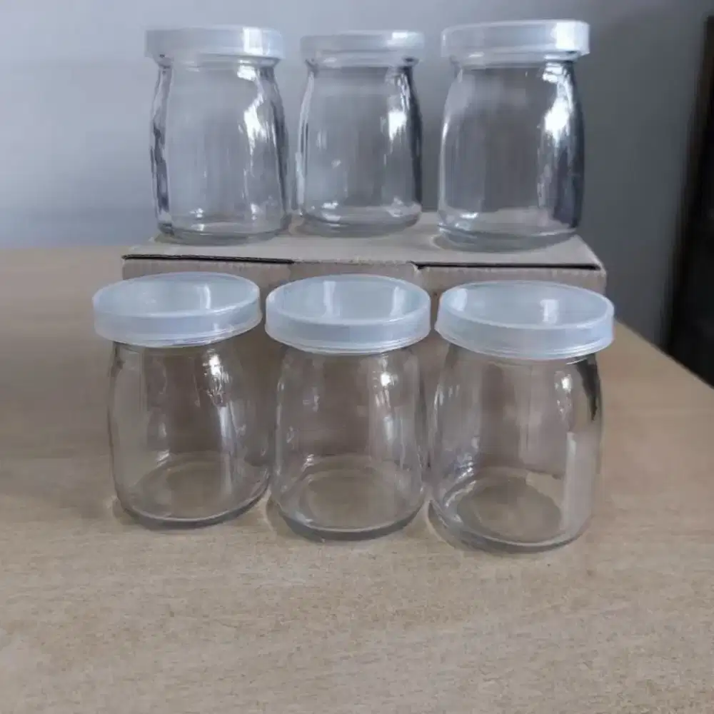 Botol kaca puding / Jar 200 ml