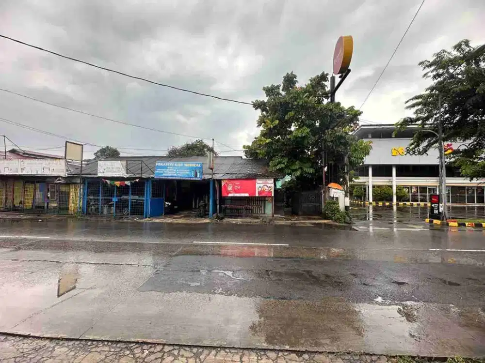 Dijual Tanah Bonus bangunan kios dan Kontrakan di Pekayon Jaya Bekasi