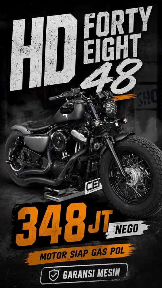 Harley Davidson Sportster Forty Eight FP Mabua