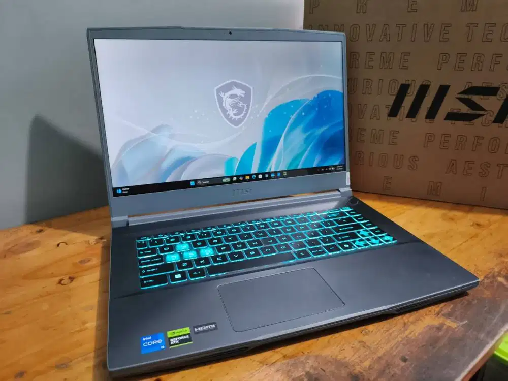 MSI Thin B13UC i5-13420H 8/512GB RTX 3050 4GB FHD 144Hz Garansi 2027