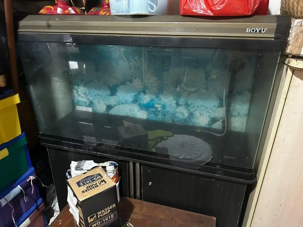 Aquarium dipake baru 3 bln! Nego sampe deal!