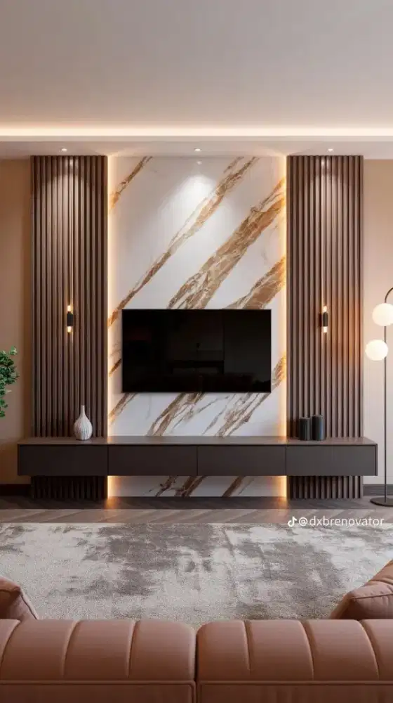 Backdrop tv termurah