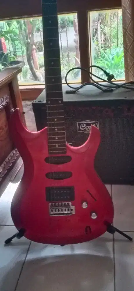 Gitar caraya dan ampli cort