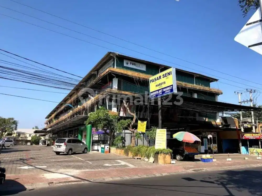 Dijual Ex Pasar Seni Hardys Market, Kuta Bali 4 Lantai