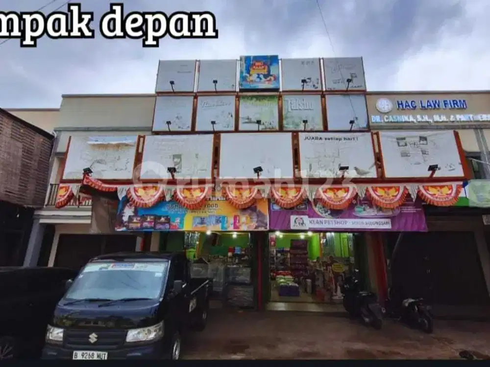 Ruko Strategis Serua Raya Bojongsari Depok – SHM, LT 112/176, Tat + yur