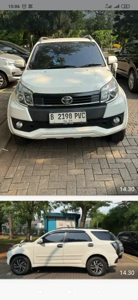 TOYOTA RUSH 2017 TIPE G A/T MULUS(KM 95RB,AN)