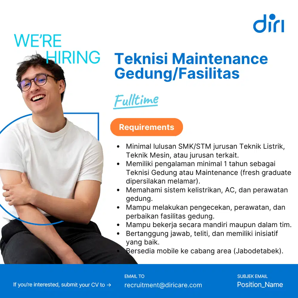 Lowongan Kerja Teknisi Gedung