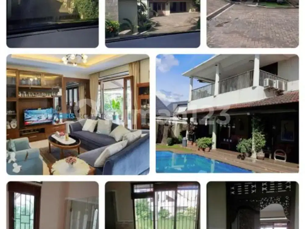 Rumah Bagus Luas 940 Memiliki S.pool di Cinere