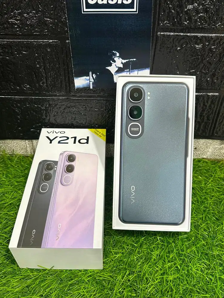 VIVO Y21d 6/128gb Seminggu pakai Fullset Ori