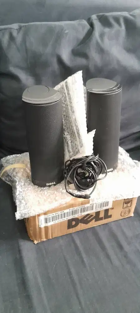 Dell USB Powered Stereo Speaker AX210 AX-210 Input Jack Aux Original