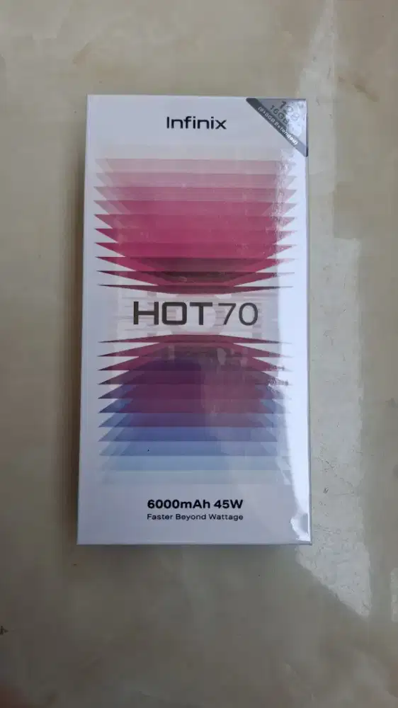 Dijual Infinix Hot 70 Ram8/128 Baru garansi resmi