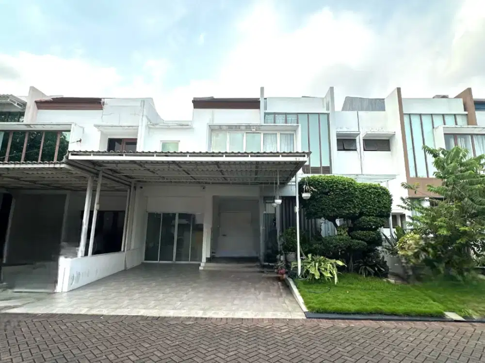 Rumah 2lt luas 10x21,7 217meter 4KT Cluster Zebrina JGC Jakarta Garden City