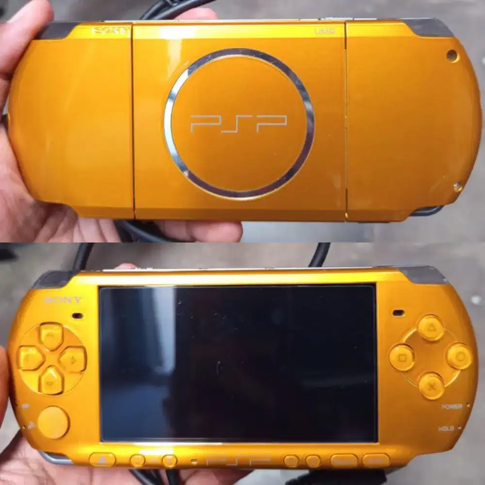 Sony PSP 3006 Radiant Orange Metallic - Mulus + Memory 16GB & Charger