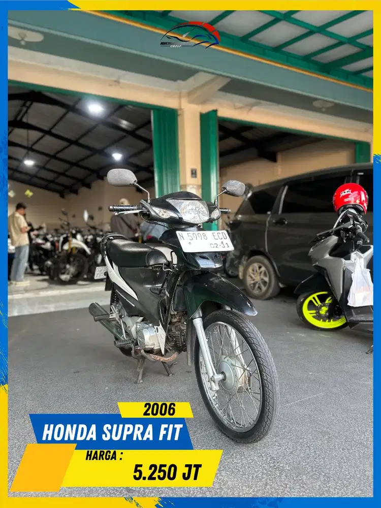 HONDA SUPRA FIT 2006 TERMURAH GAS POL MASZEHH HIKMAH MOTOR KEPUH