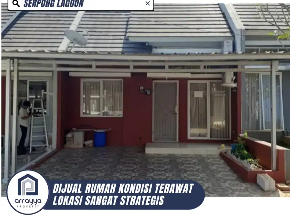 DIJUAL RUMAH KONDISI TERAWAT SERPONG LAGOON (EN 679)