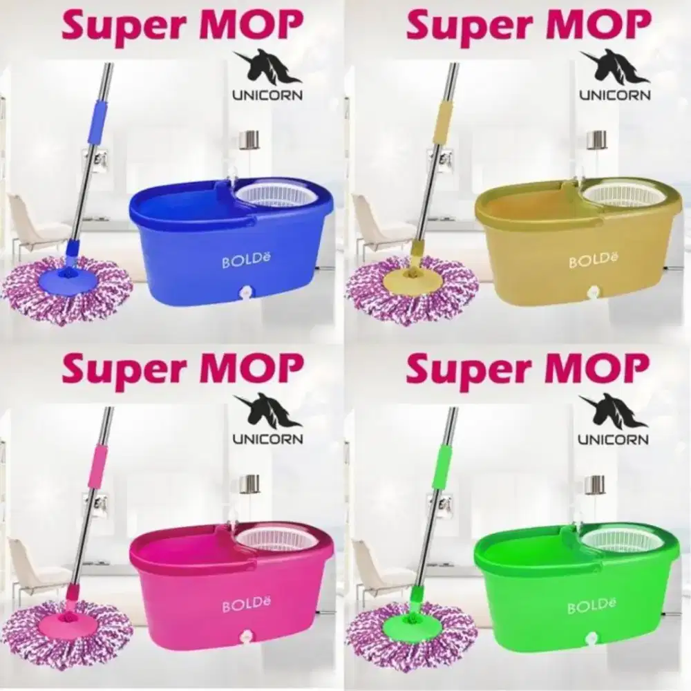 PROMO! BOLDE UNICORN SUPER MOP ALAT PEL