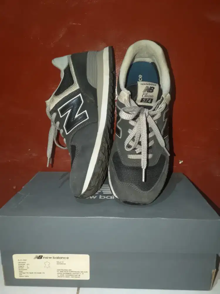 New Balance 574 Black White Original