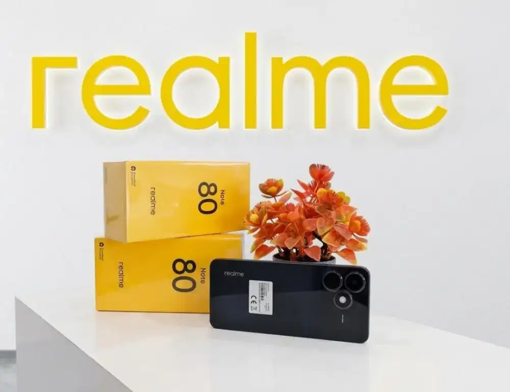 Ready realme note 80, cash/kredit bisa yaa