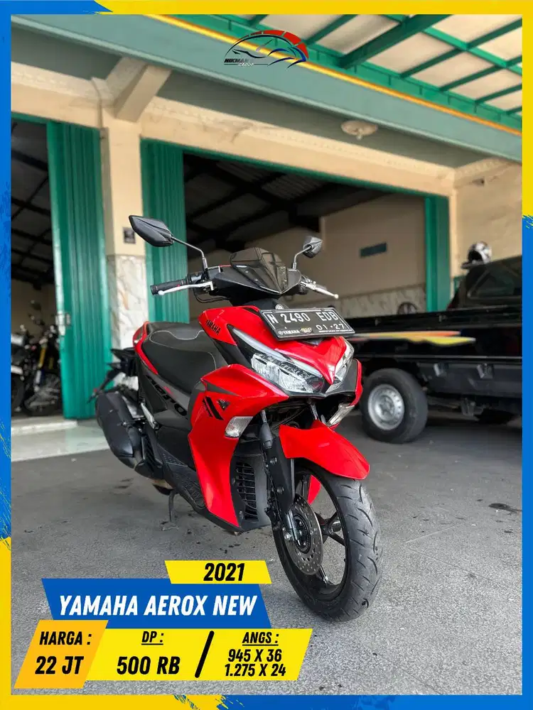 YAMAHA AEROX NEW 2021 NEGO SAMPE DEAL BOSKUU HIKMAH MOTOR KEPUH