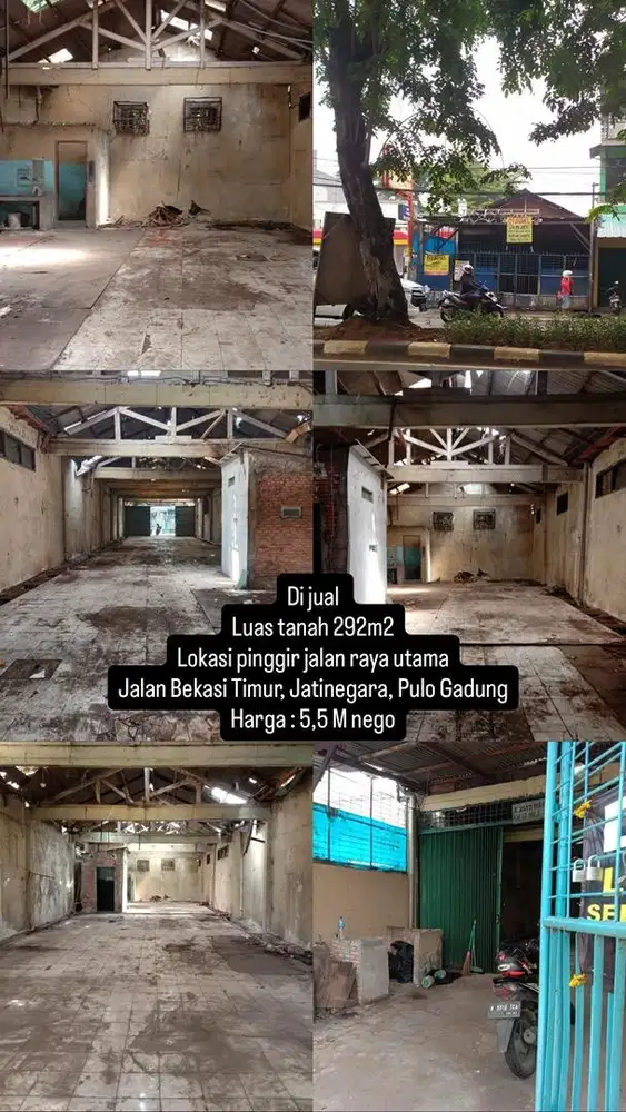 Di jual Tanah, lokasi strategis pinggir jalan raya utama