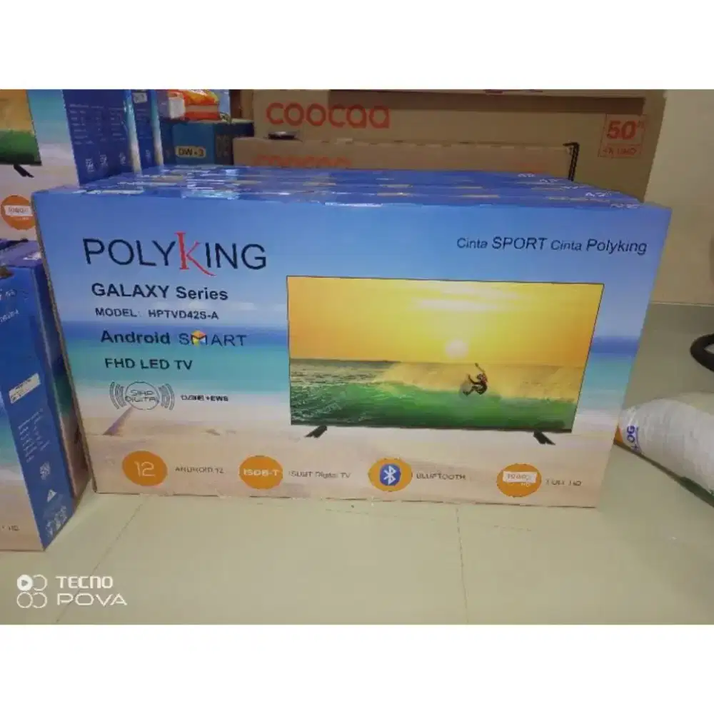 PROMO TERMURAH! LED 32 POLYKING DIGITAL ANDROID