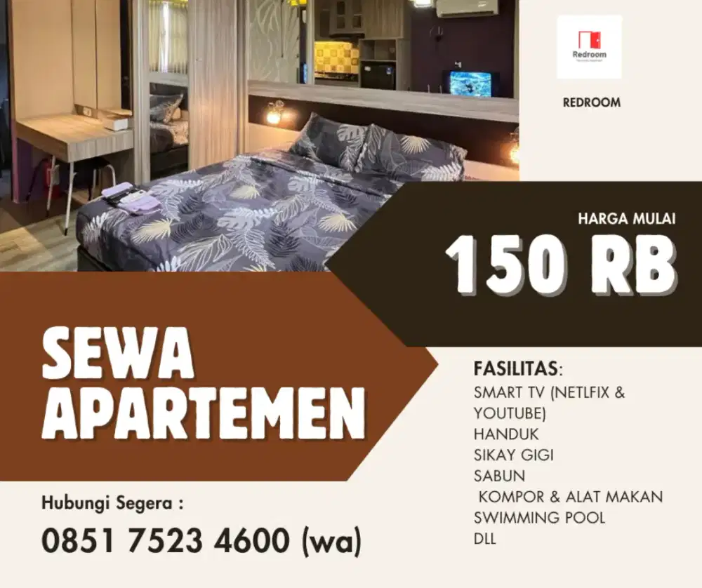 sewa apartemen harian green Pramuka city Jakarta pusat