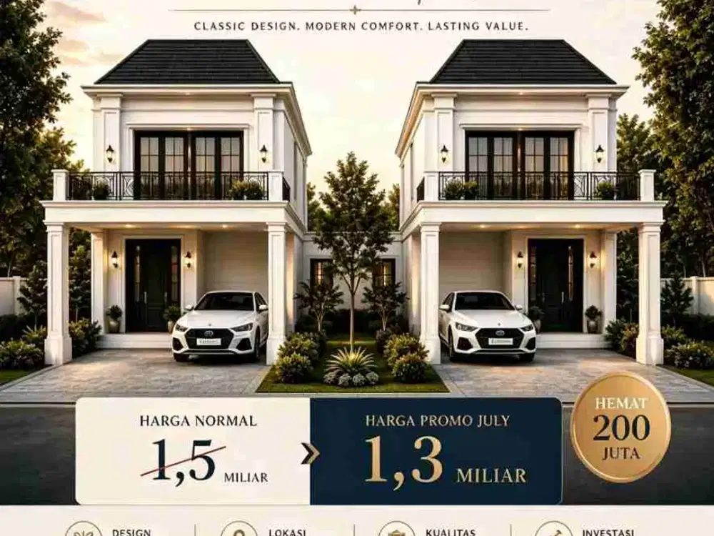 PROMO JULI! Cluster Jakasampurna Bekasi Barat