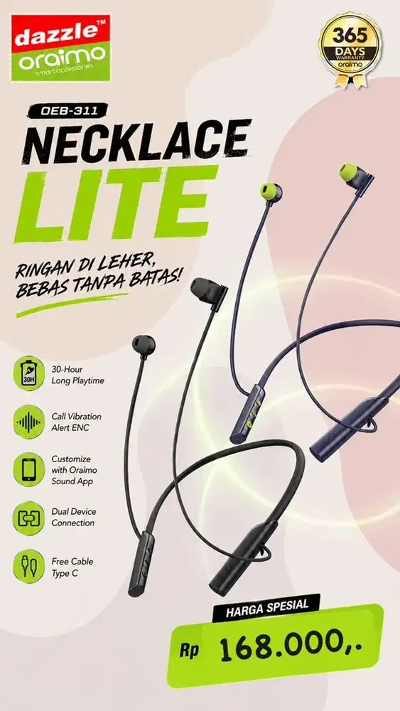 Oraimo Necklace Lite OEB-311