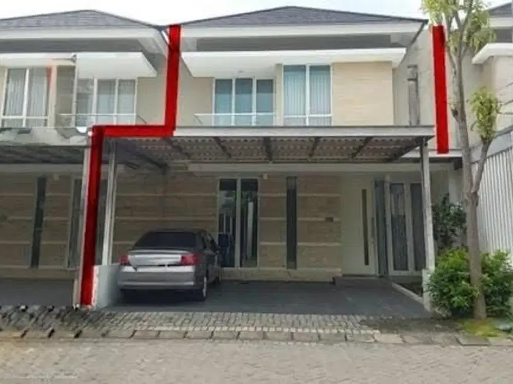 Dijual Murah Rumah 2lt di GreenLake Citraland, Dkt PTC, Surabaya