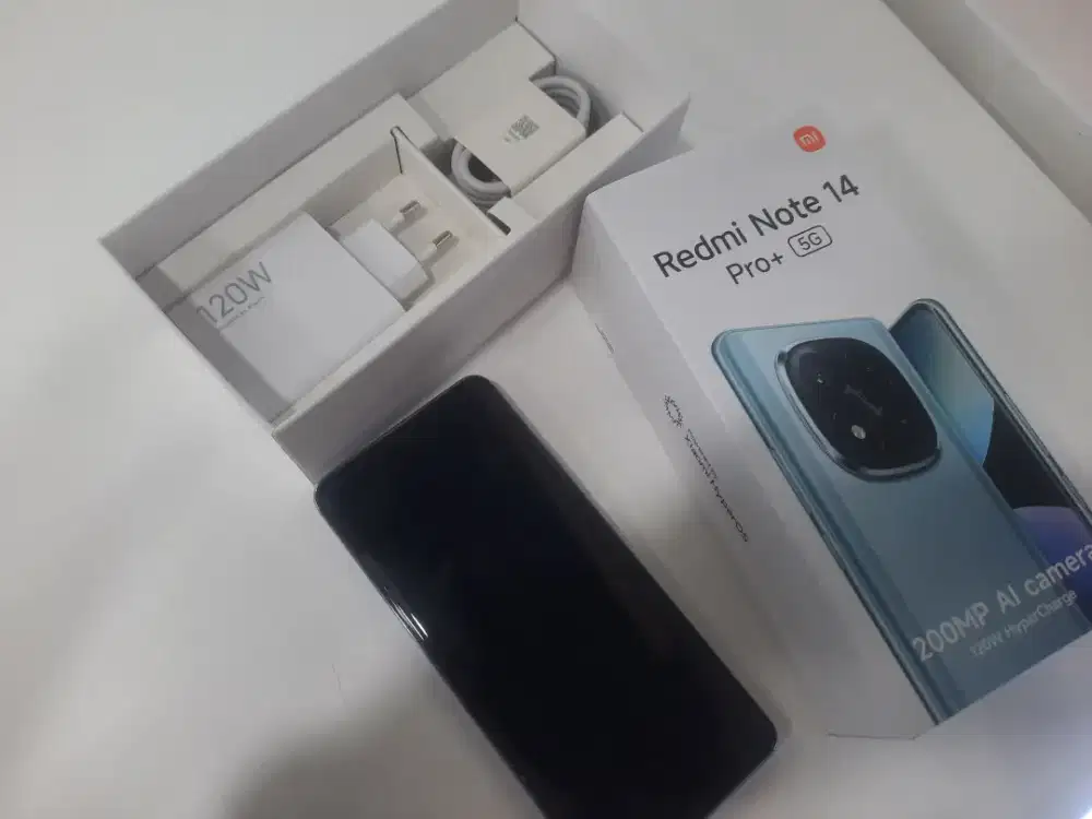 Redmi Note 14 Pro+ 5G 8/256 second resmi