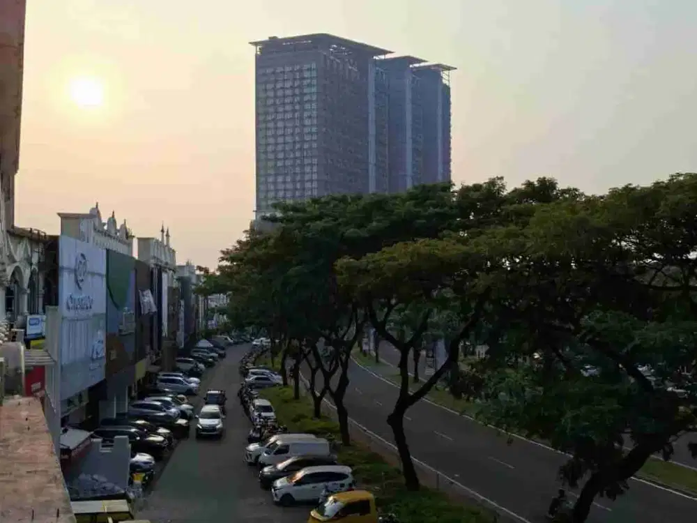 DISEWAKAN RUKO GANDENG HADAP TIMUR DEPAN JALAN BESAR