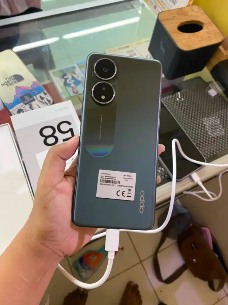 Oppo A58 NFC 16/128 Mulus Seperti Baru
