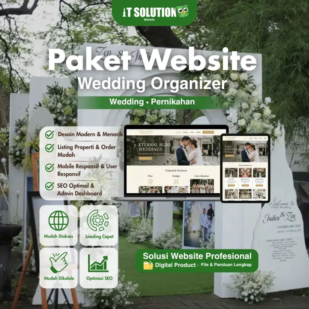 Paket Website Wedding Organizer
