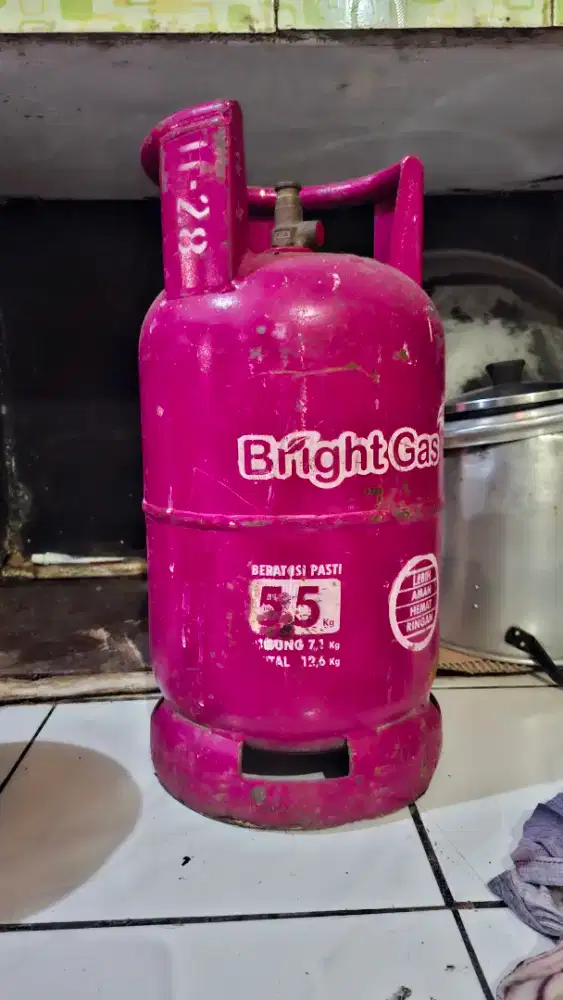 Gas pink 5,5 kg (kosong)