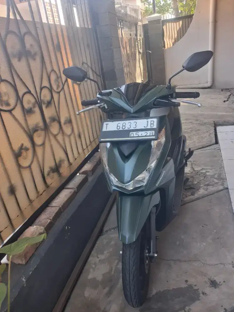 BEAT DELUXE CBS ISS GREEN DOF PLAT T PURWAKARTA