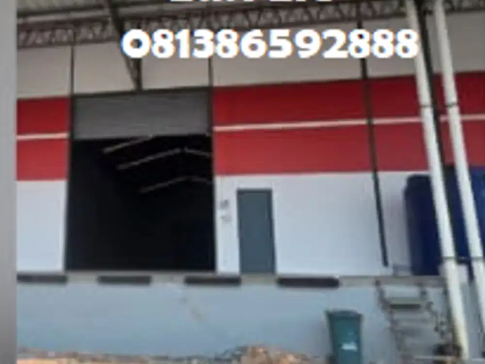 Gudang loading dock Kosambi dadap, pergudangan eksklusif lokasi bagus