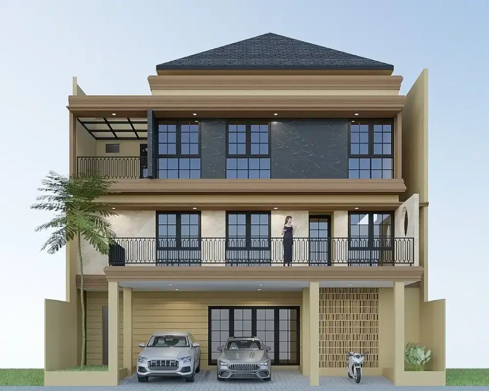 Jasa freelance drafter autocad & sketchup arsitektur - interior