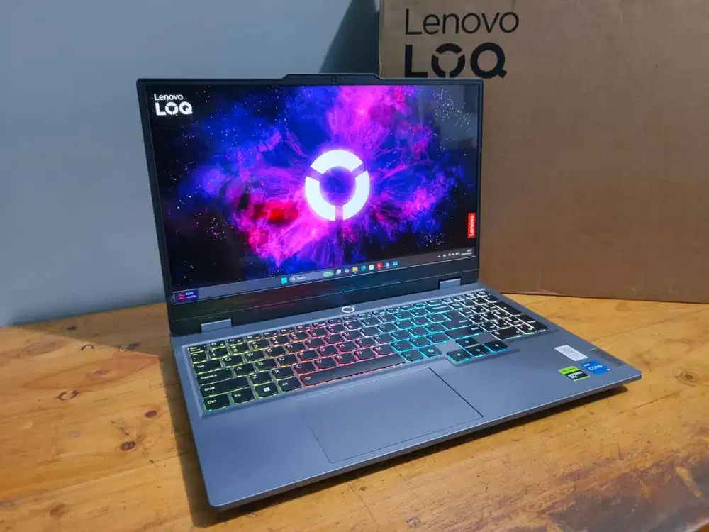 LOQ 15IRX9 i5-13450HX 12/512GB RTX 3050 6GB FHD 144Hz Garansi 2027