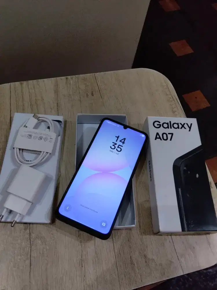 samsung a07 4/128 Fullset di ori no minus