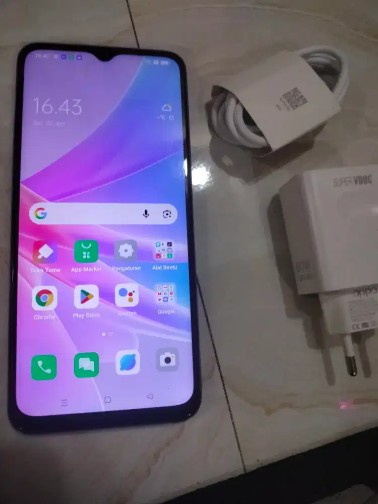 Oppo A78(5G)8+4/128 hp cas segel no minus.PAS