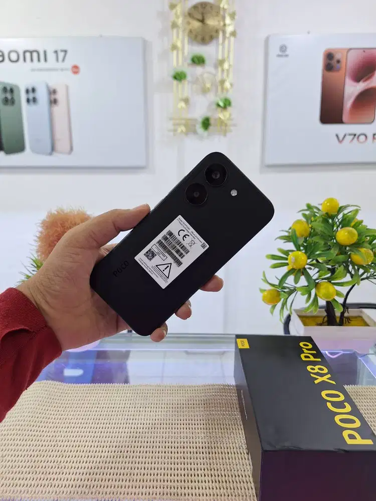 Poco X8 Pro 5G Ram 8+8Gb/ 512Gb Fulset Mulus Like New Pmakaian Singkat
