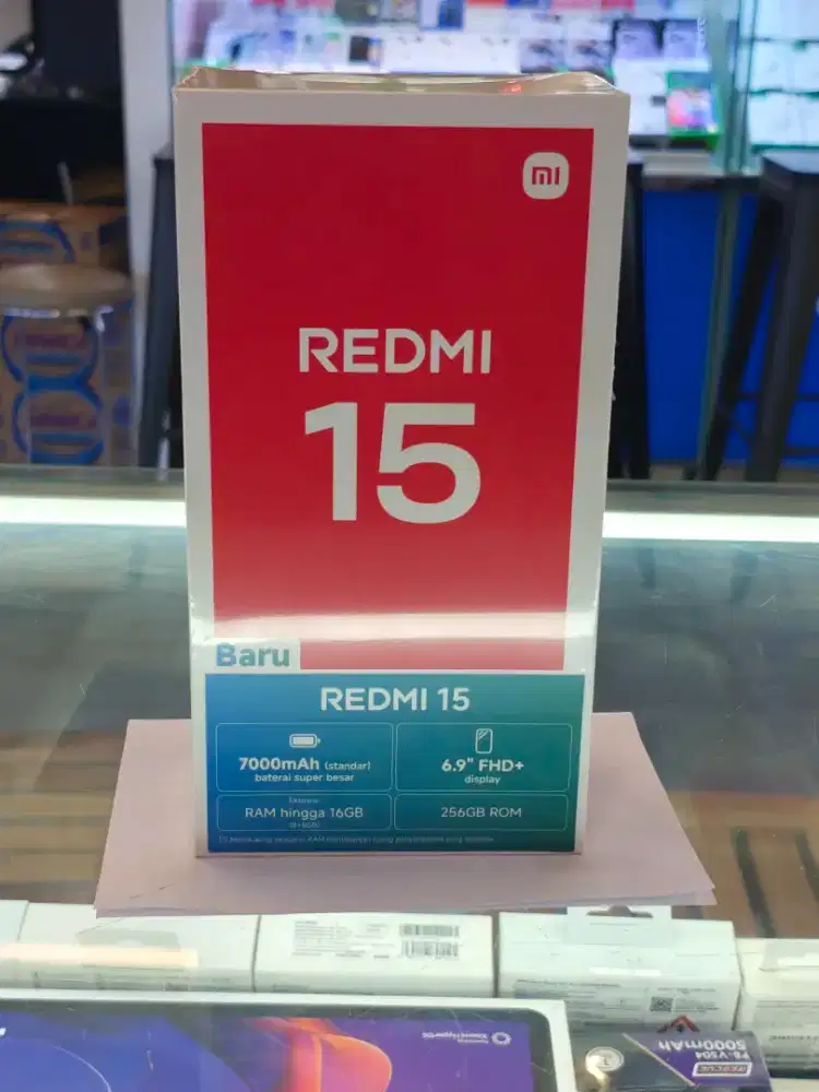 XIAOMI REDMI 15 8+8/256 GB NEW GARANSI RESMI