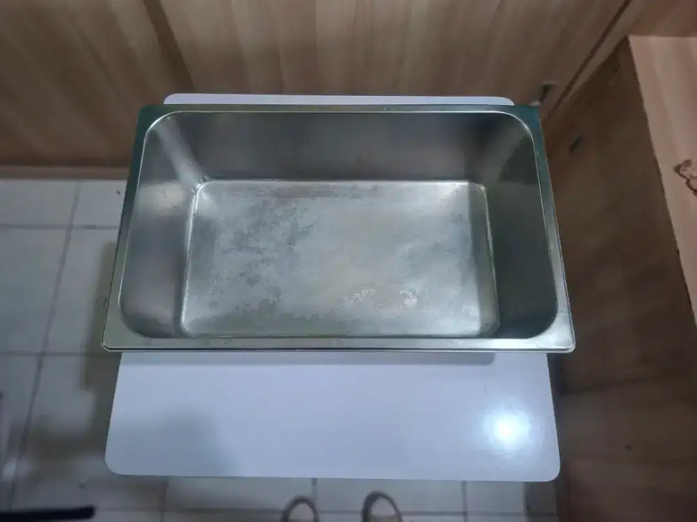 Wadah Prasmanan Stainless Bekas