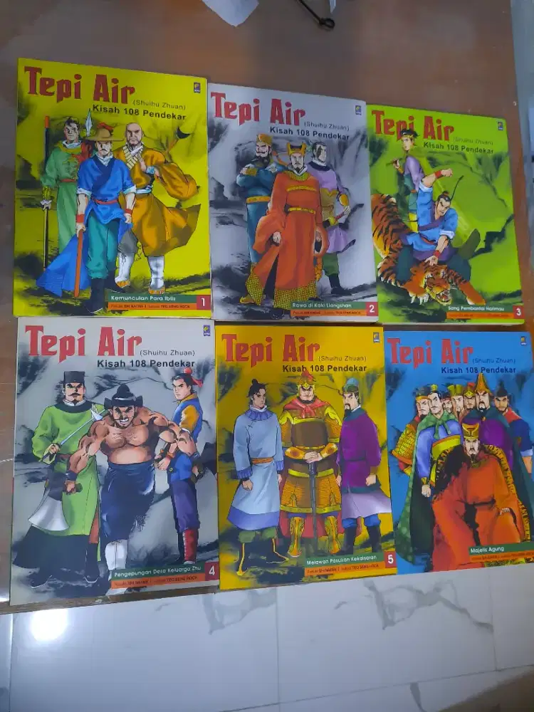 Komik Tepi Air kisah 108 pendekar ( shuihu zuan ) tamat lengkap