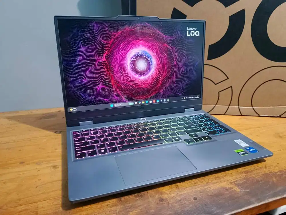LOQ 15IRX9 i7-13650HX 12/512GB RTX 4050 6GB Garansi April 2027